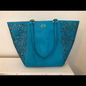Kate Landry Blue Handbag